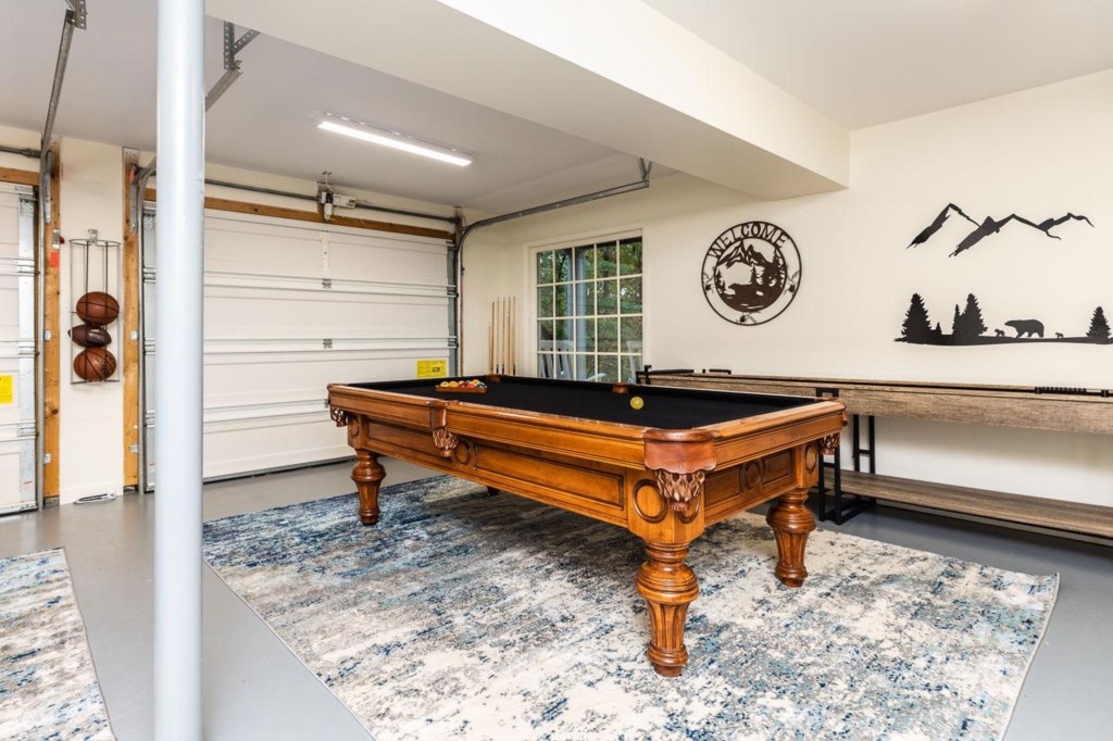 Pool Table in climate controlled garage
