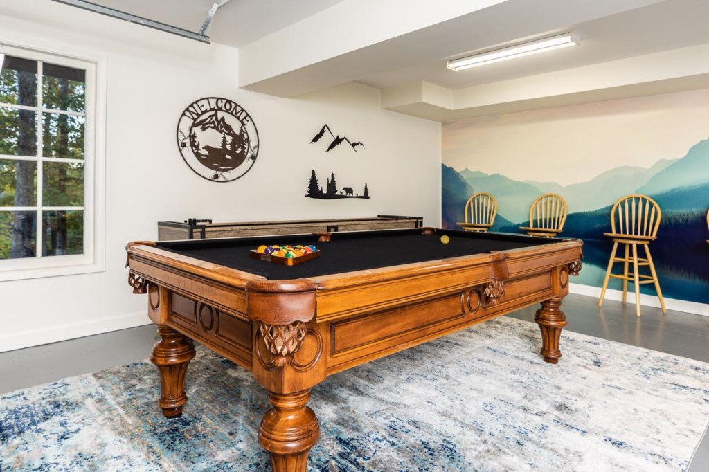 Pool Table in climate controlled garage