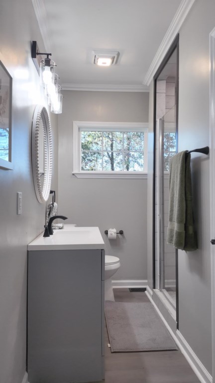 Charming 4BR/2BA Home in Bainbridge - master bathroom with shower
