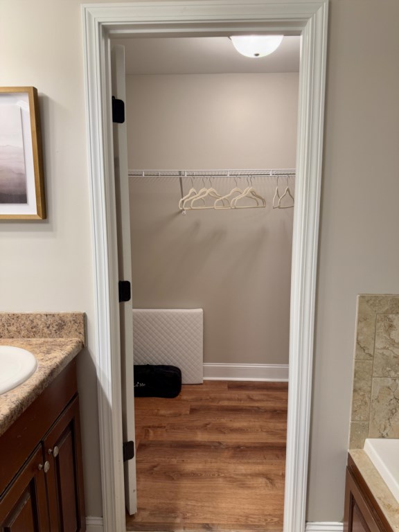 Leesburge Escape masterbed room closet