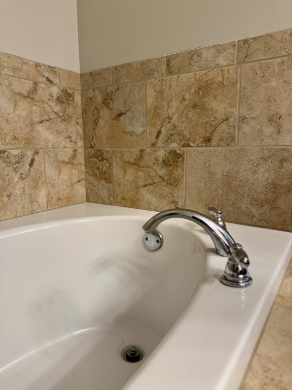 Leesburge Escape master tub faucet in bathroom