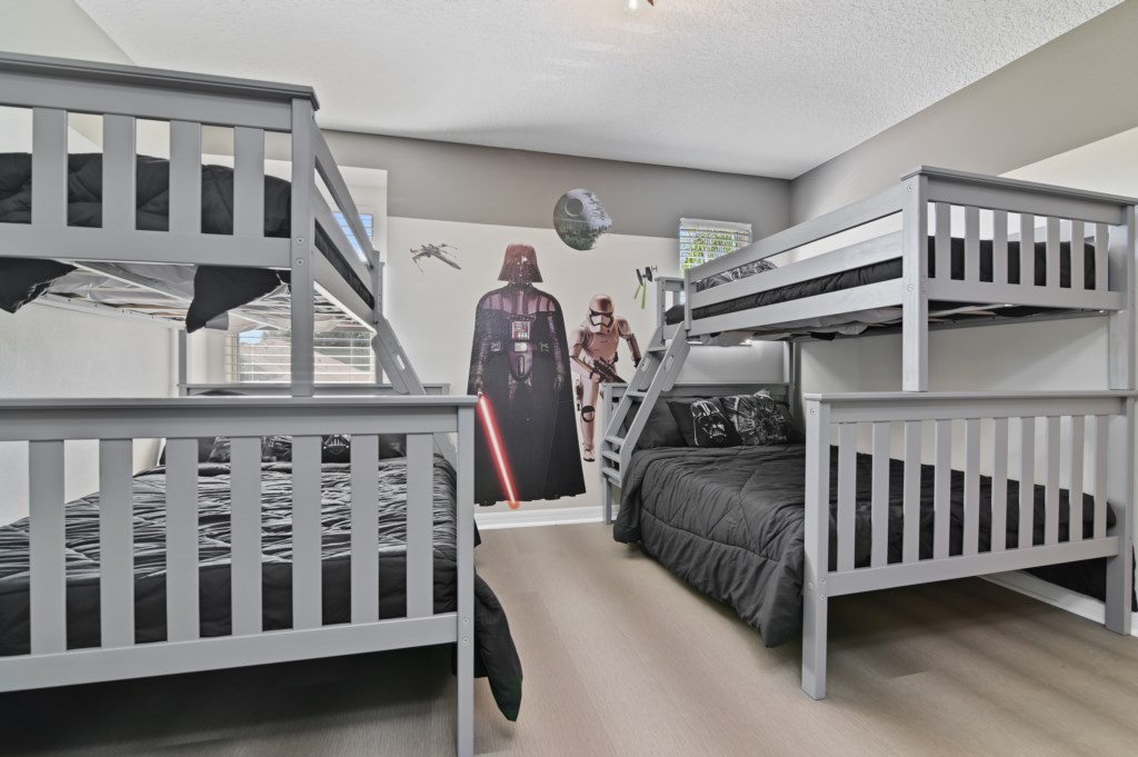 Star Wars Two Full/Twin Double Bunk