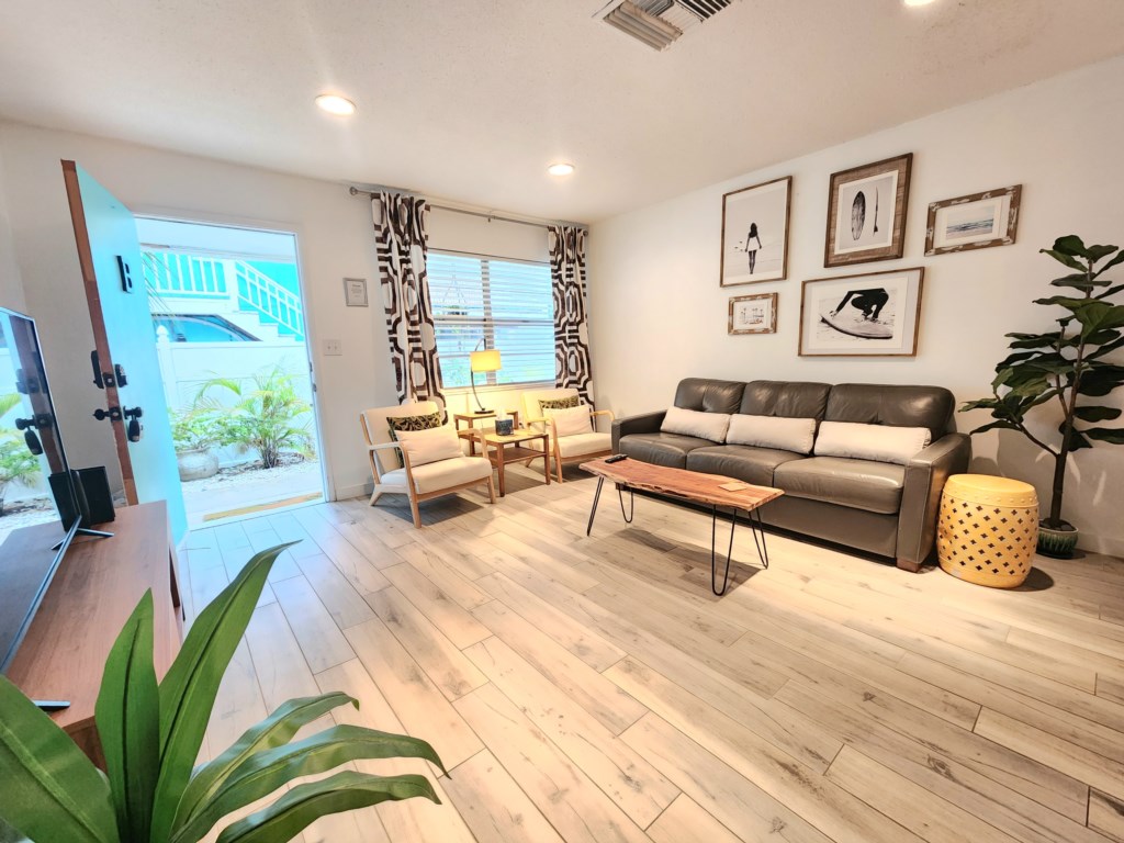 Beach modern Living Room