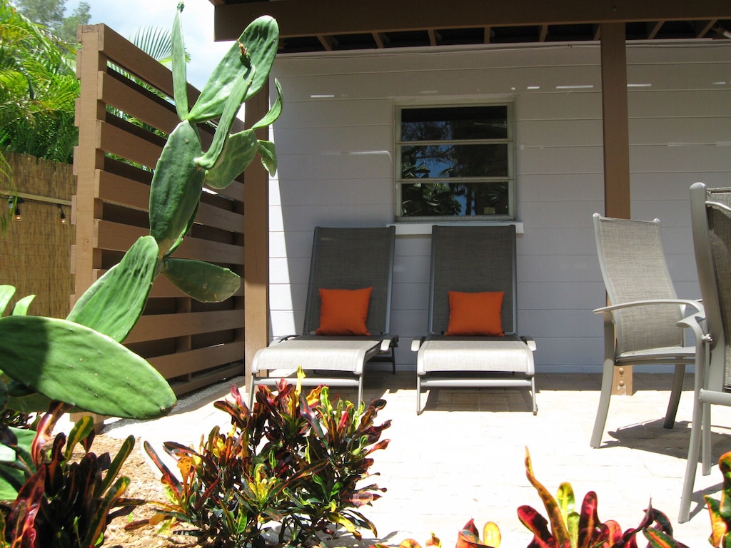Enjoy a personal space to relax outdoors on your Private Patio.