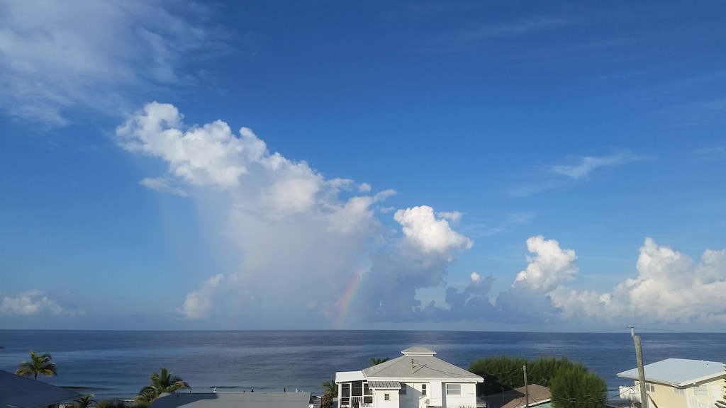Enjoy the daytime views too as rainbow are plentiful from your roof top deck!