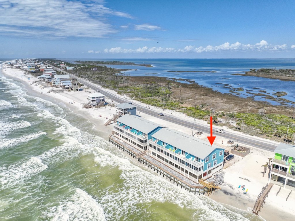 Located on North Cape San Blas just North of Stump Hole where you can Sea for Miles... 