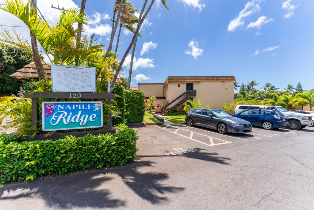 Napili Ridge - our condo is the second entrance building K on second floor