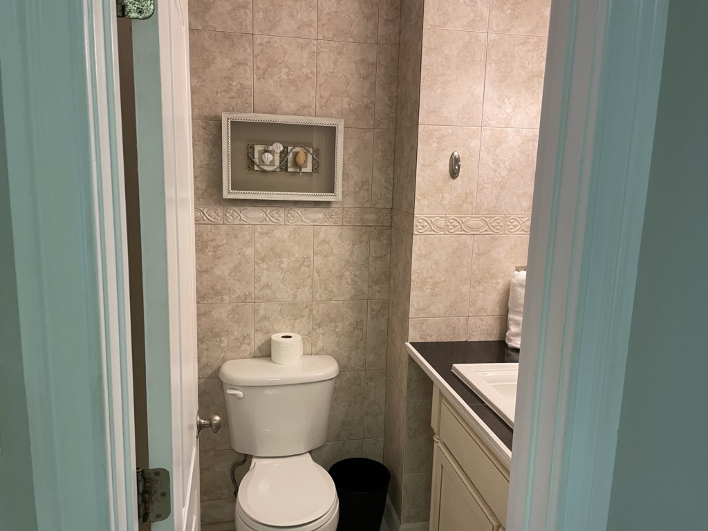 Updated bathroom facilities