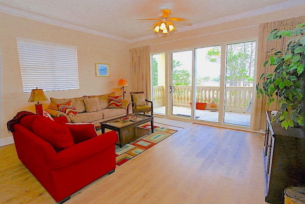 Spacious living room area, at Sailmakers Place!