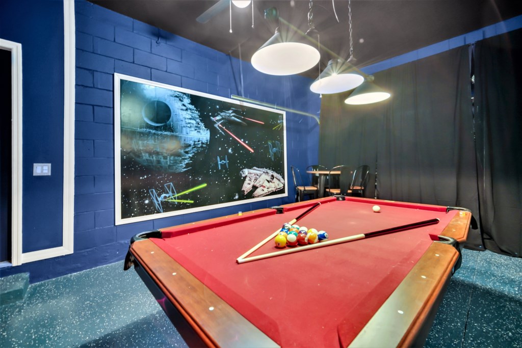 Play some pool with your friends and family!