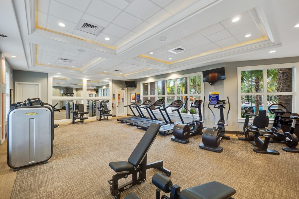 Resort's fitness center