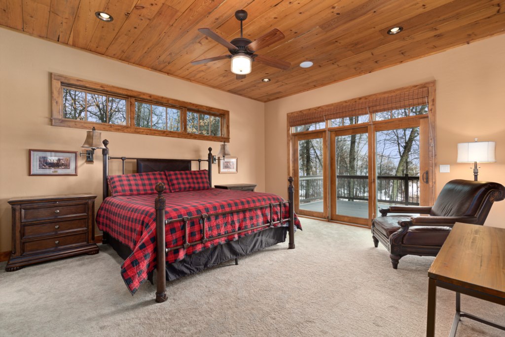 Master Bedroom w/ Lake View