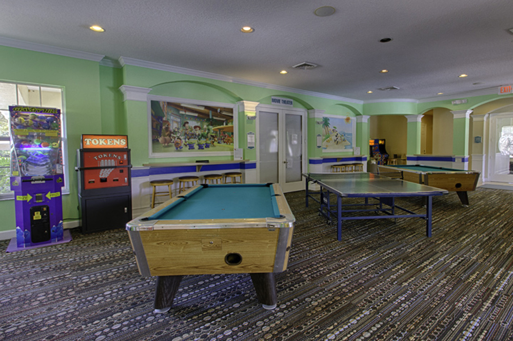 Game Room at the Clubhouse