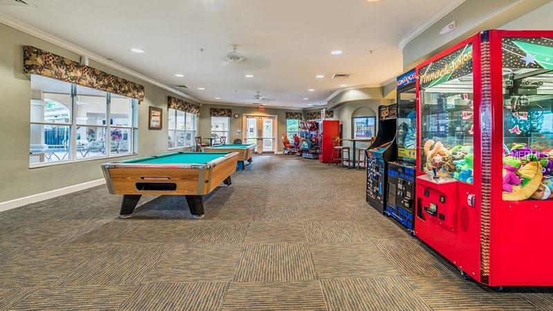 Game Room at the Clubhouse