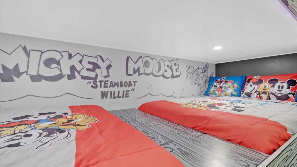 Mickey and Minnie Themed Room