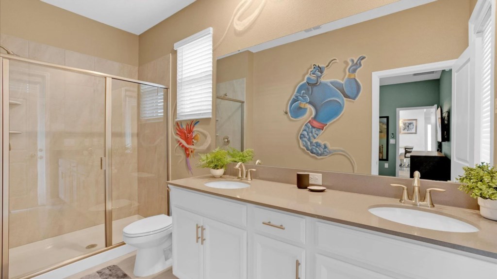 Aladdin Themed Master Suite Bathroom