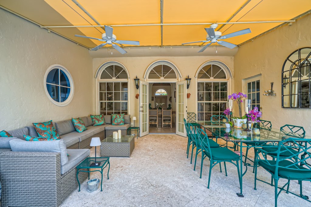 Outside Dining and Living Loggia