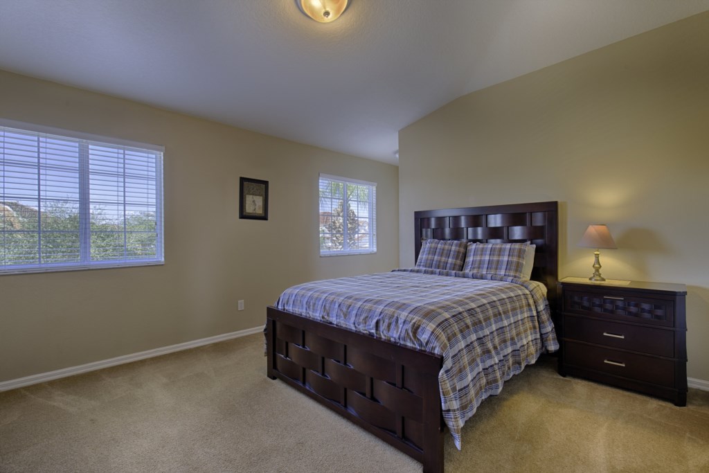 Relax in your comfortable spacious bedroom.