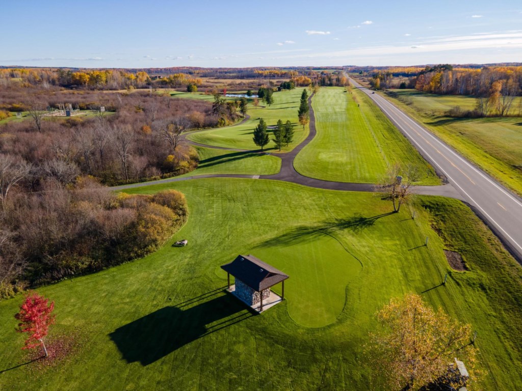 Aerial Golf Course
