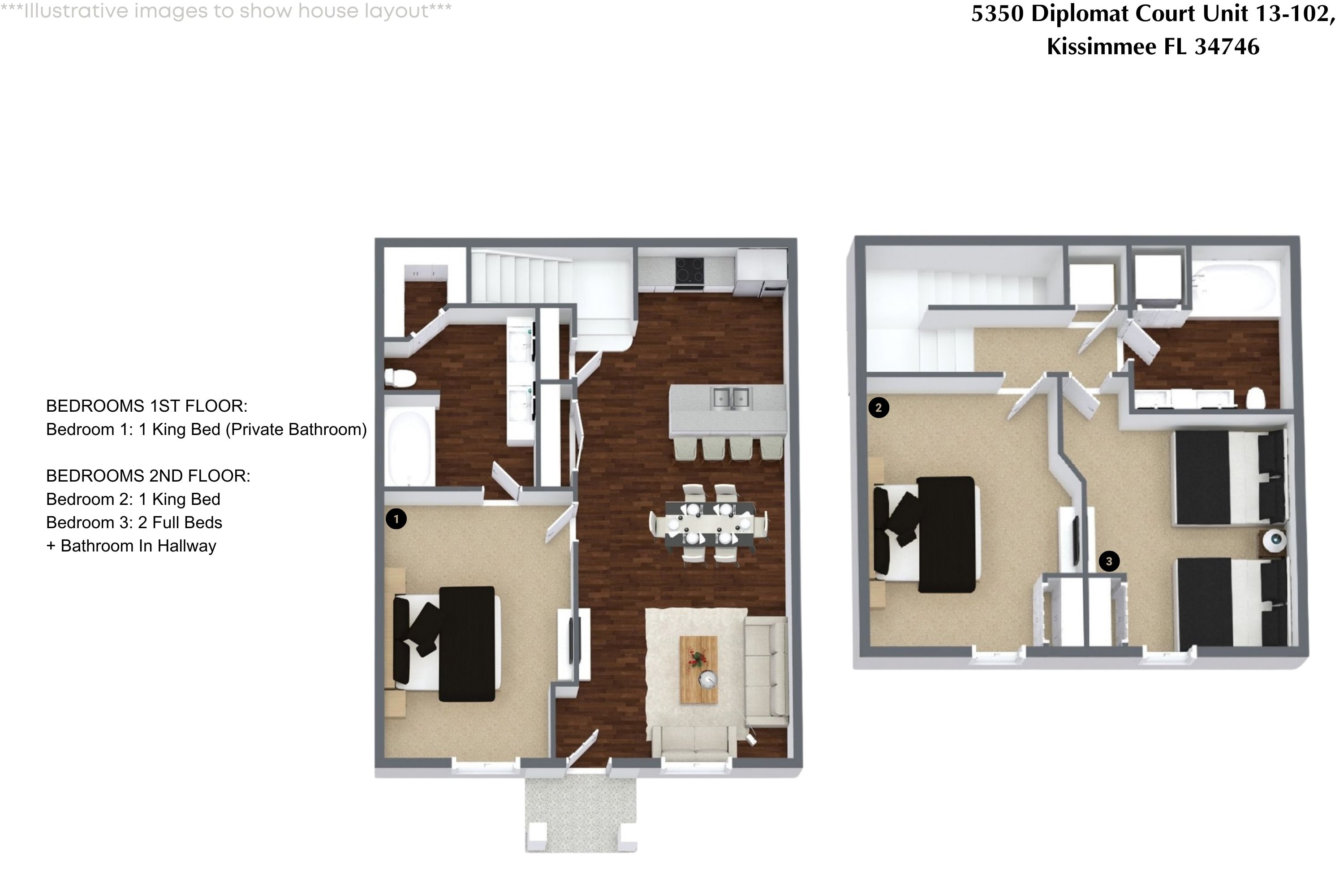 3 bedroom vacation townhouse at Lucaya Village - Image 28