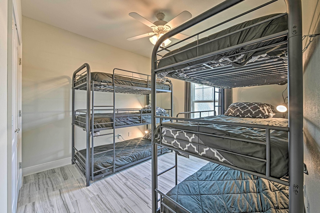 Bedroom 3 | 2 Tri-Level Twin Bunk Beds | Smart TV
