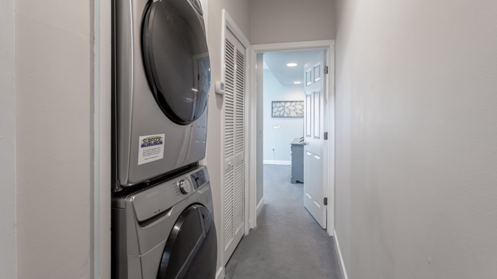 Full size washer and dryer