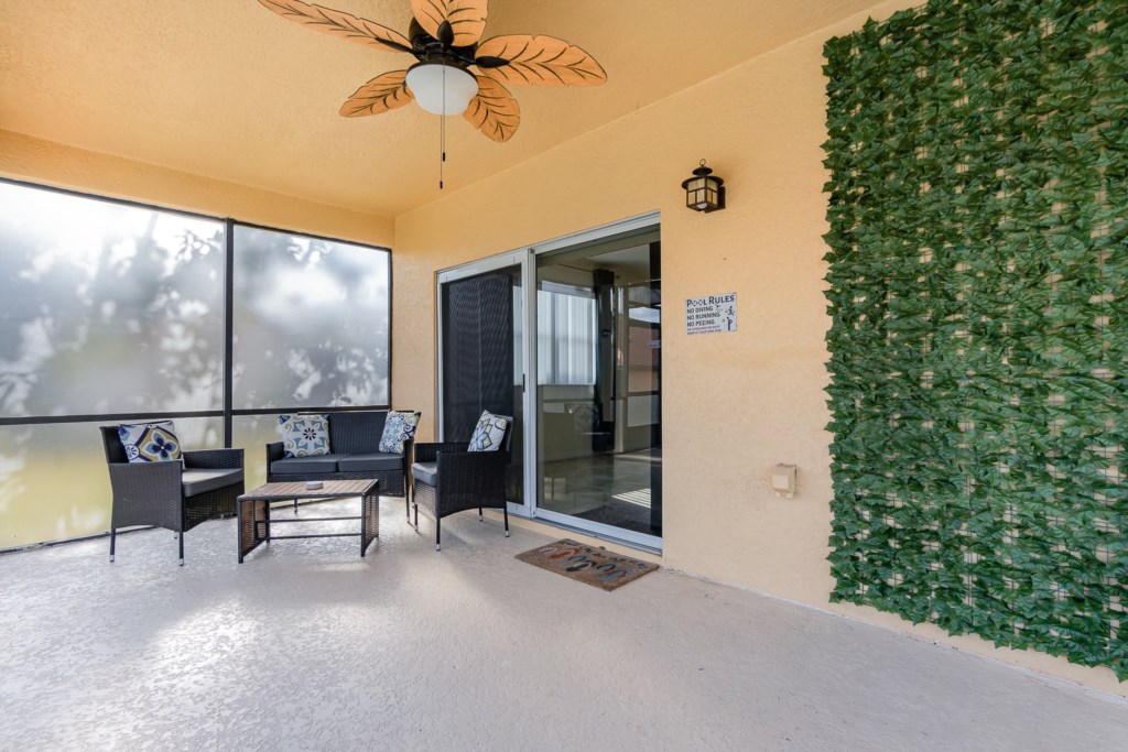 Private Pool with Covered Patio