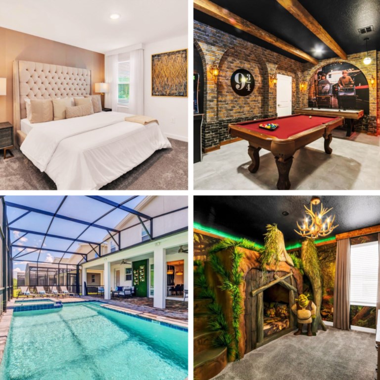 9 BEDS | GamesRoom Pool/Spa Home Theater 2944Penel