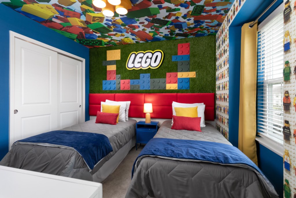 Twin Lego Theme Room