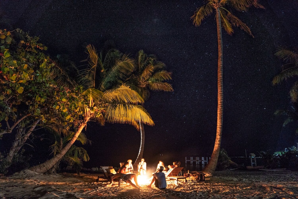 Beach Bonfire under the stars!