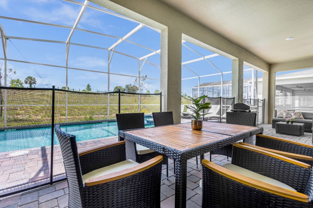 7 bedroom vacation house at Champions Gate - Image 40