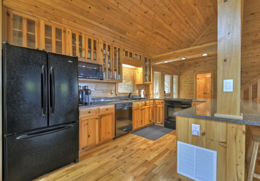Mount Watson Lodge comes with a fully equipped kitchen