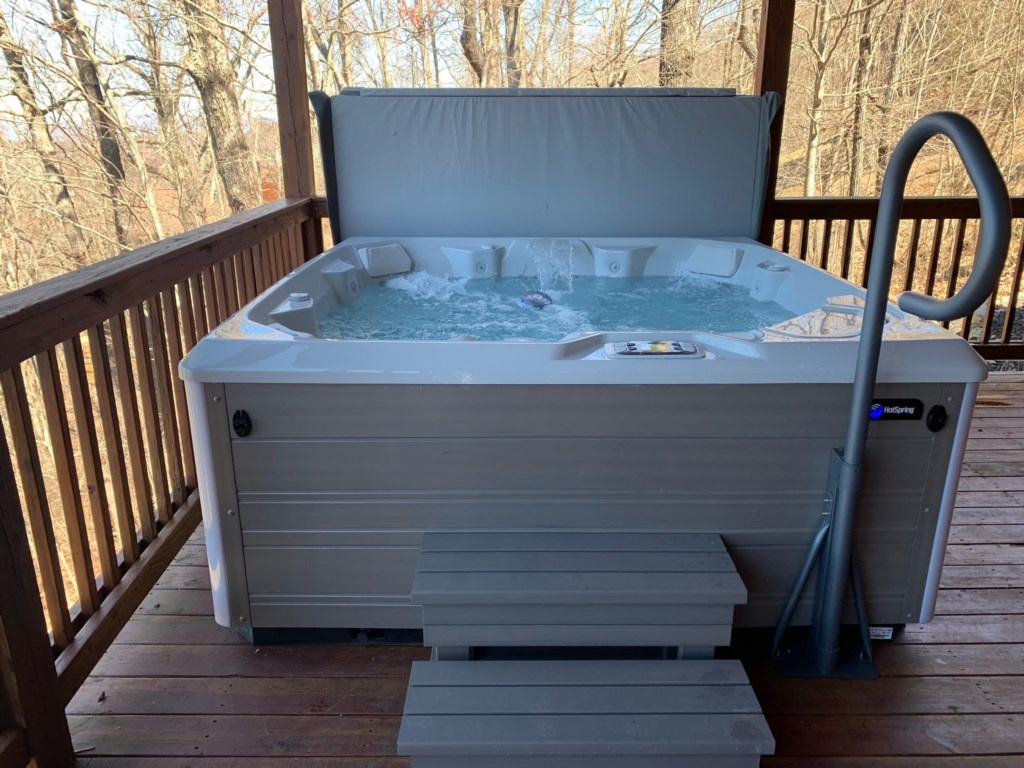 Private hot tub on deck!