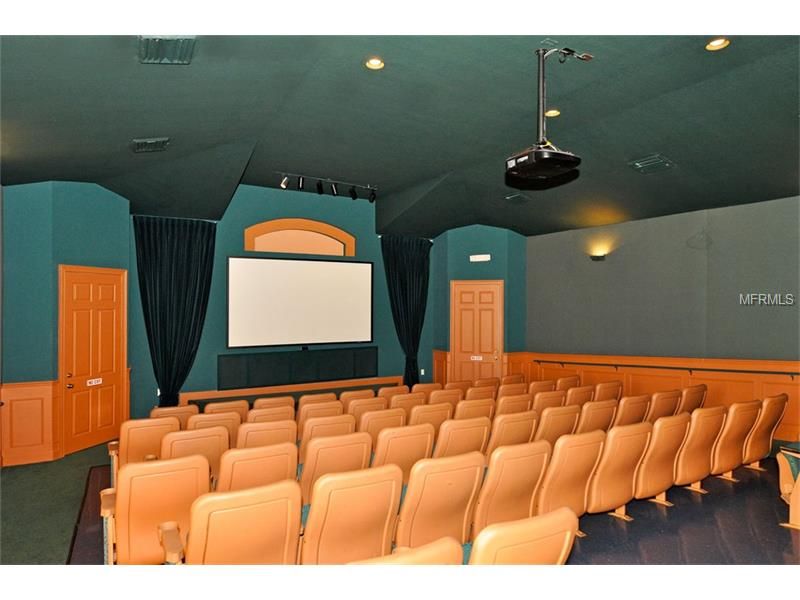Movie Theater at the Clubhouse