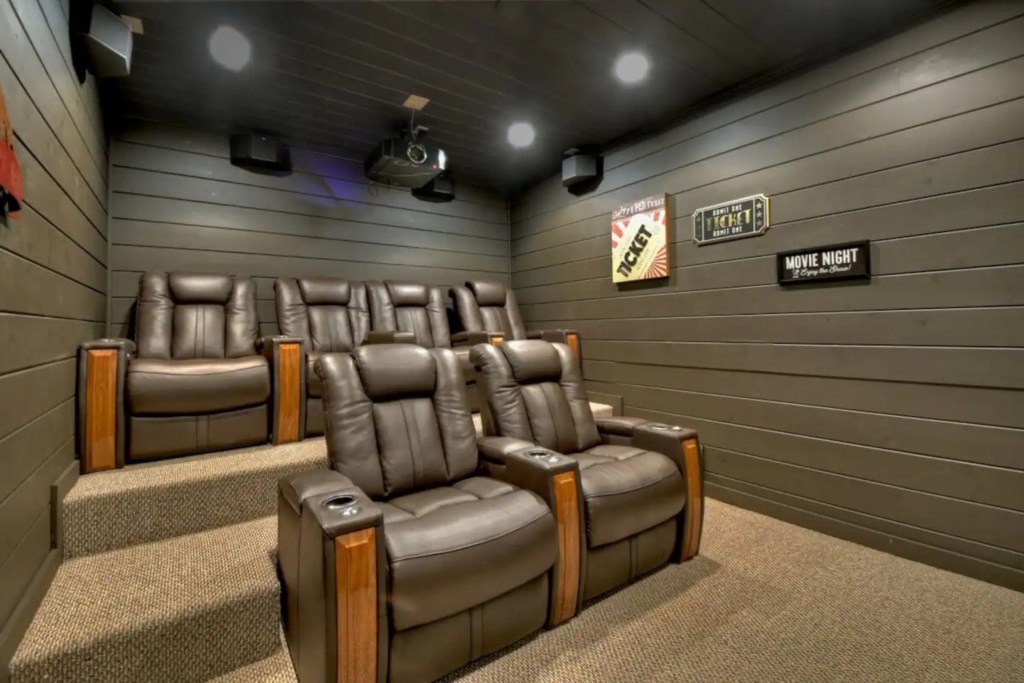 Your own at home movie theater! 