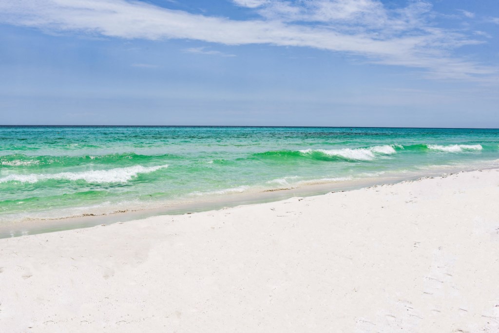 Enjoy The White Sands Of The Emerald Coast!