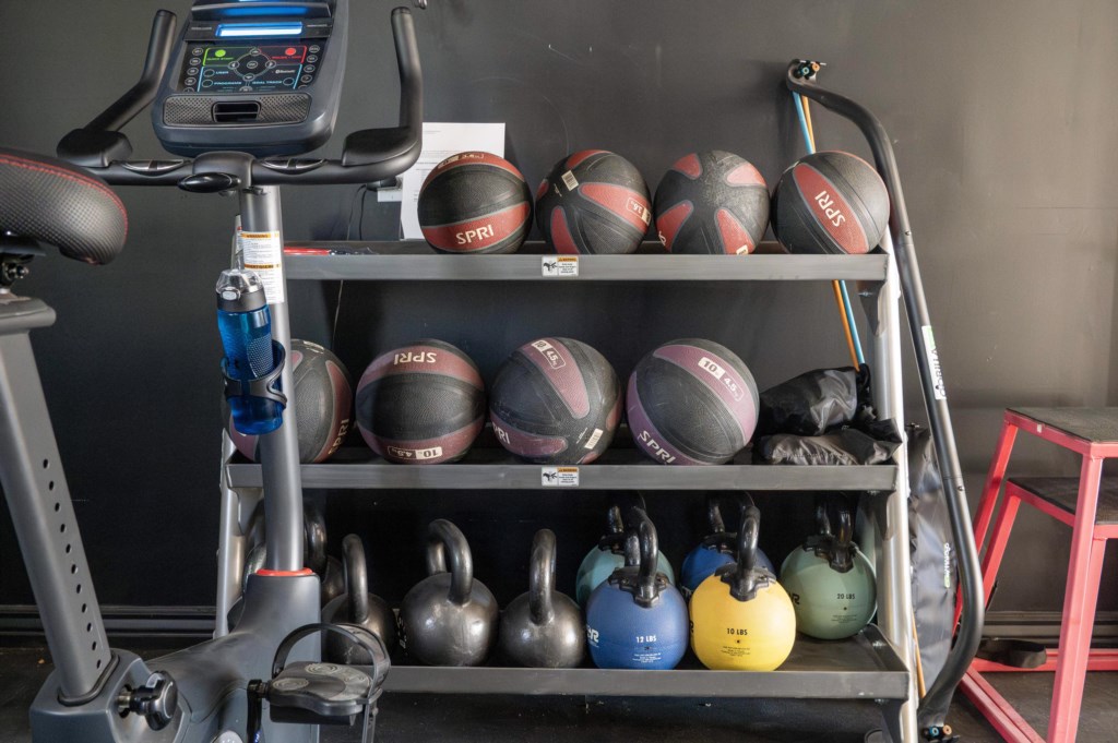 gym updated equipment 