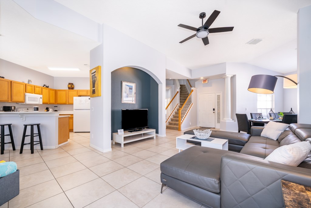 Living Room & Kitchen