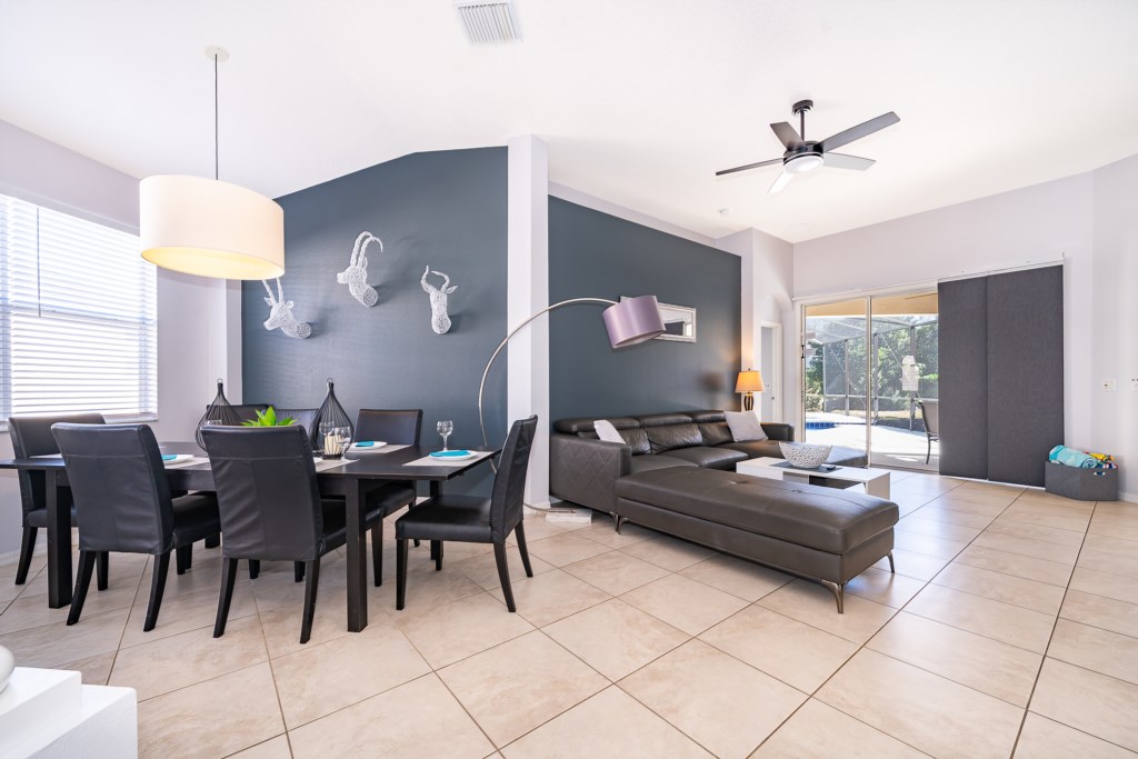 Dining & Living Area