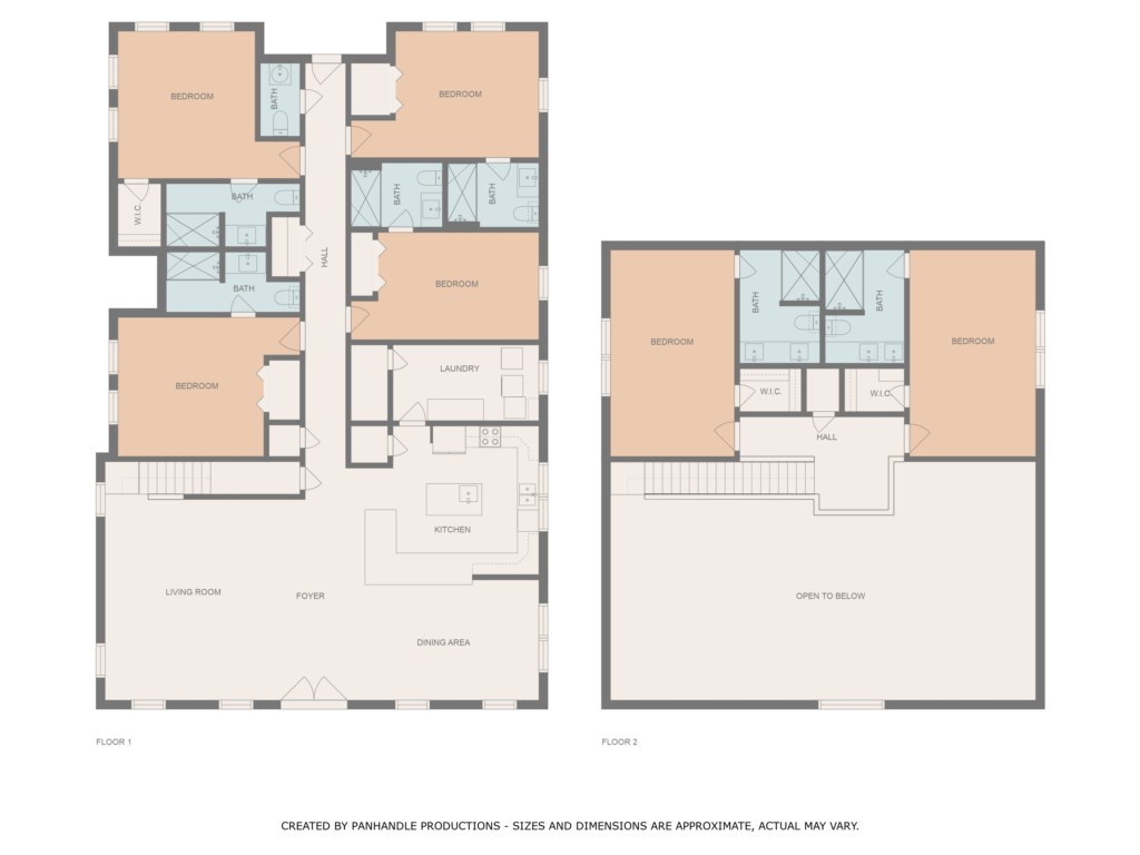 Main house floorplan