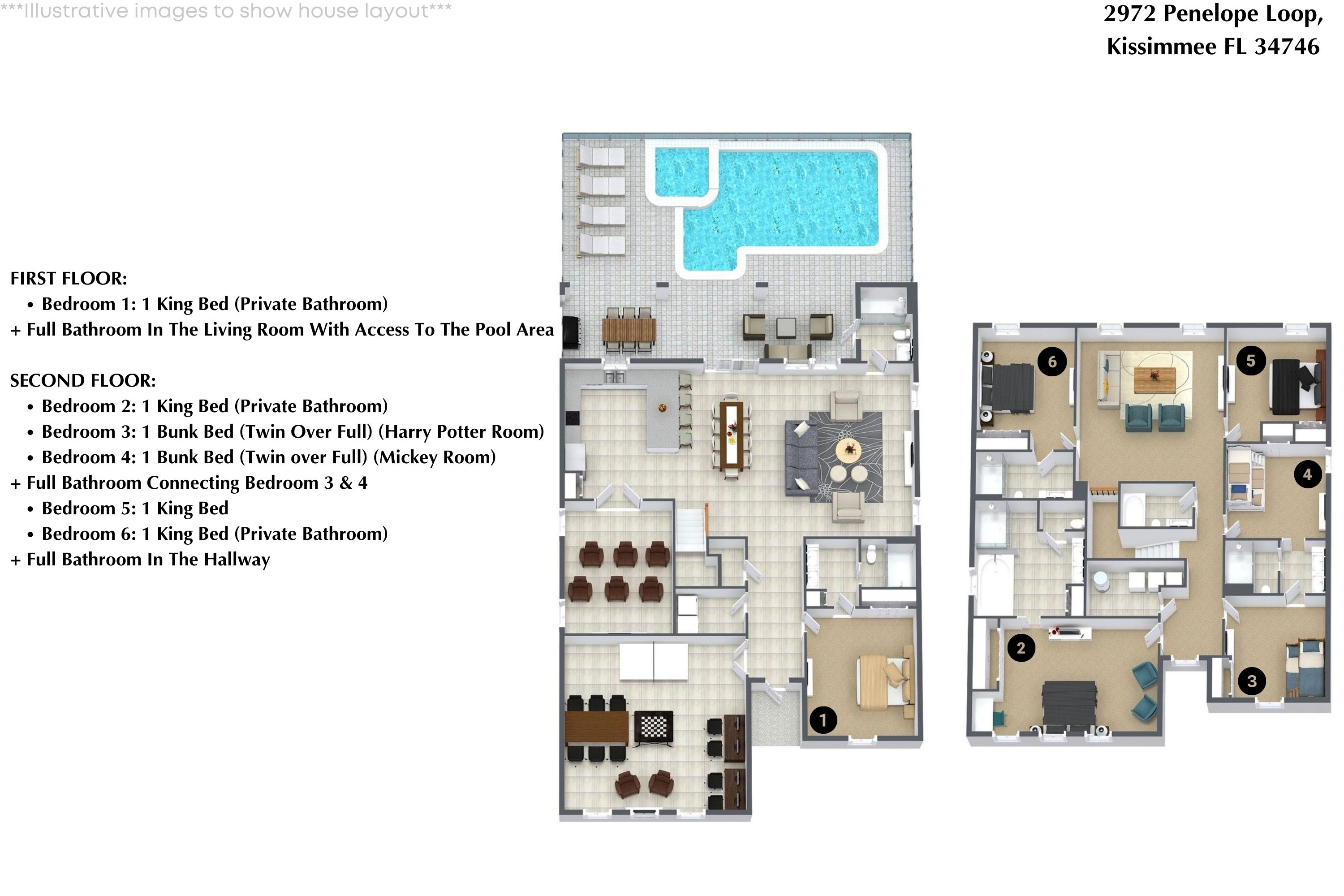 6 bedroom vacation house at Storey Lake - Image 51