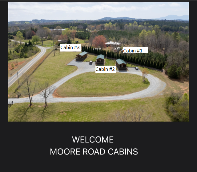 Welcome to the Moore Road cabin!