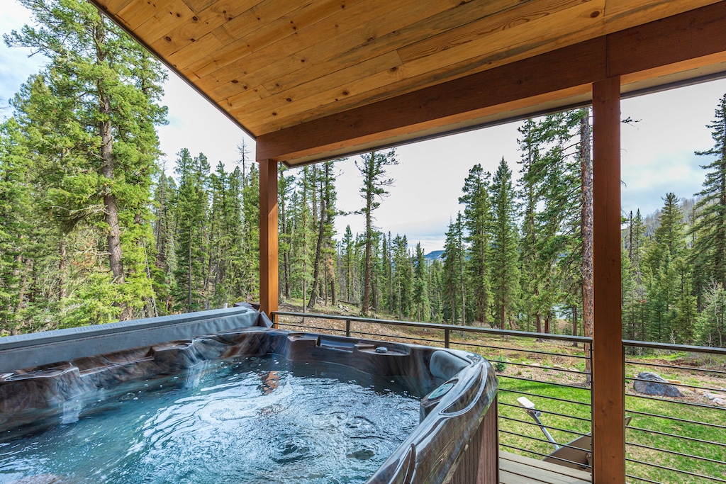 Private Hot Tub on Upper Level Deck