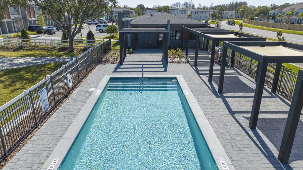 Resort community pool