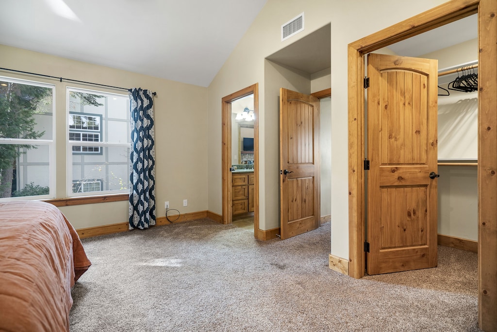 Stunning wood accents throughout the home