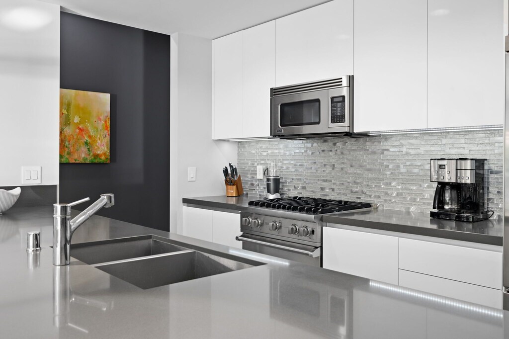 Sleek contemporary kitchen design