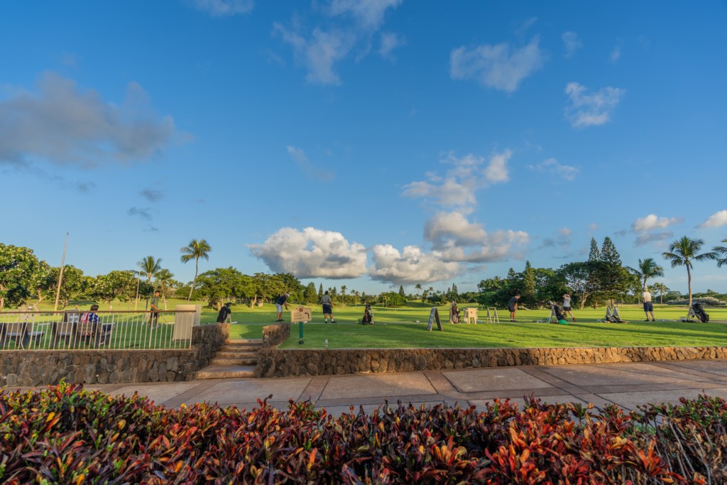 View of Koolina Golf Club Driving Range 