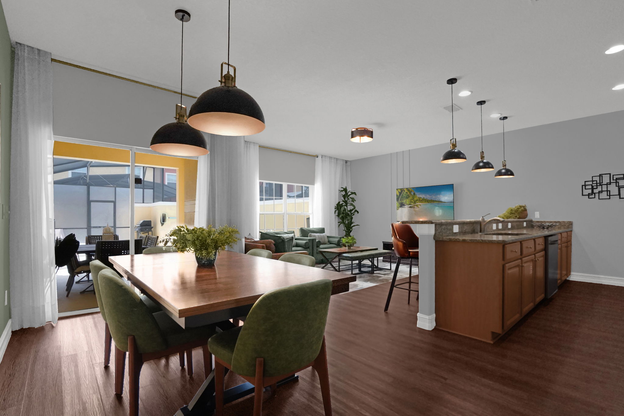 4 bedroom vacation townhouse at Paradise Palms - Image 3