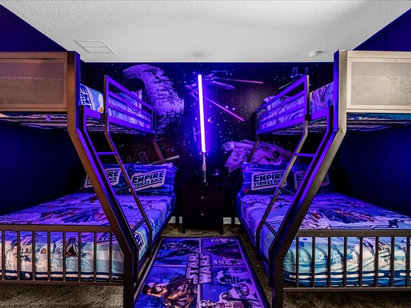 Bedroom 8 Star Wars Themed