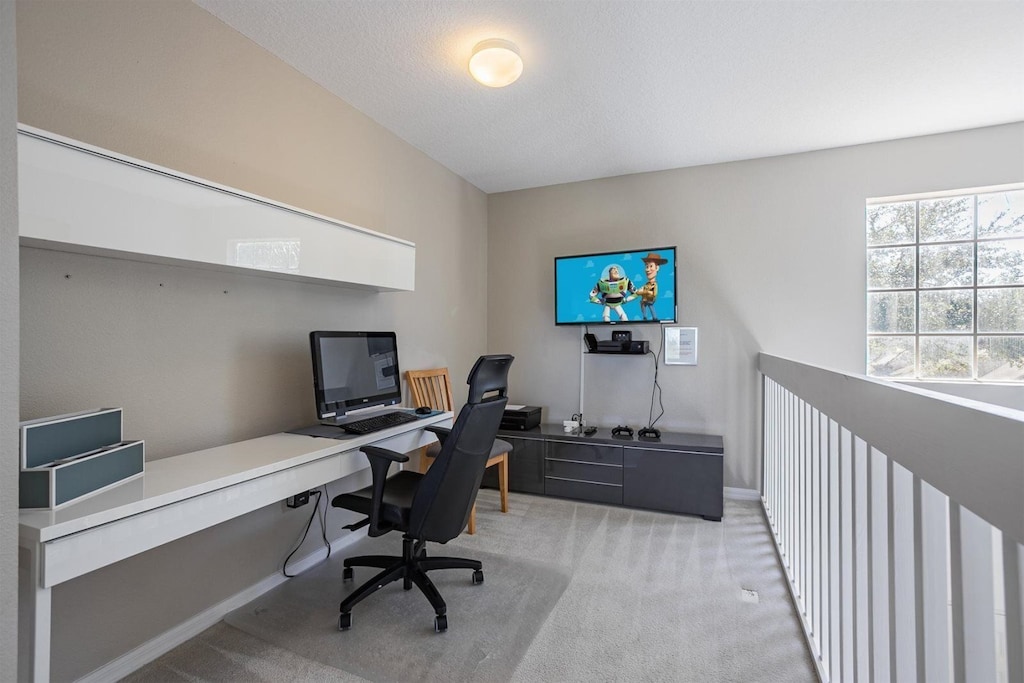 Upstairs TV area